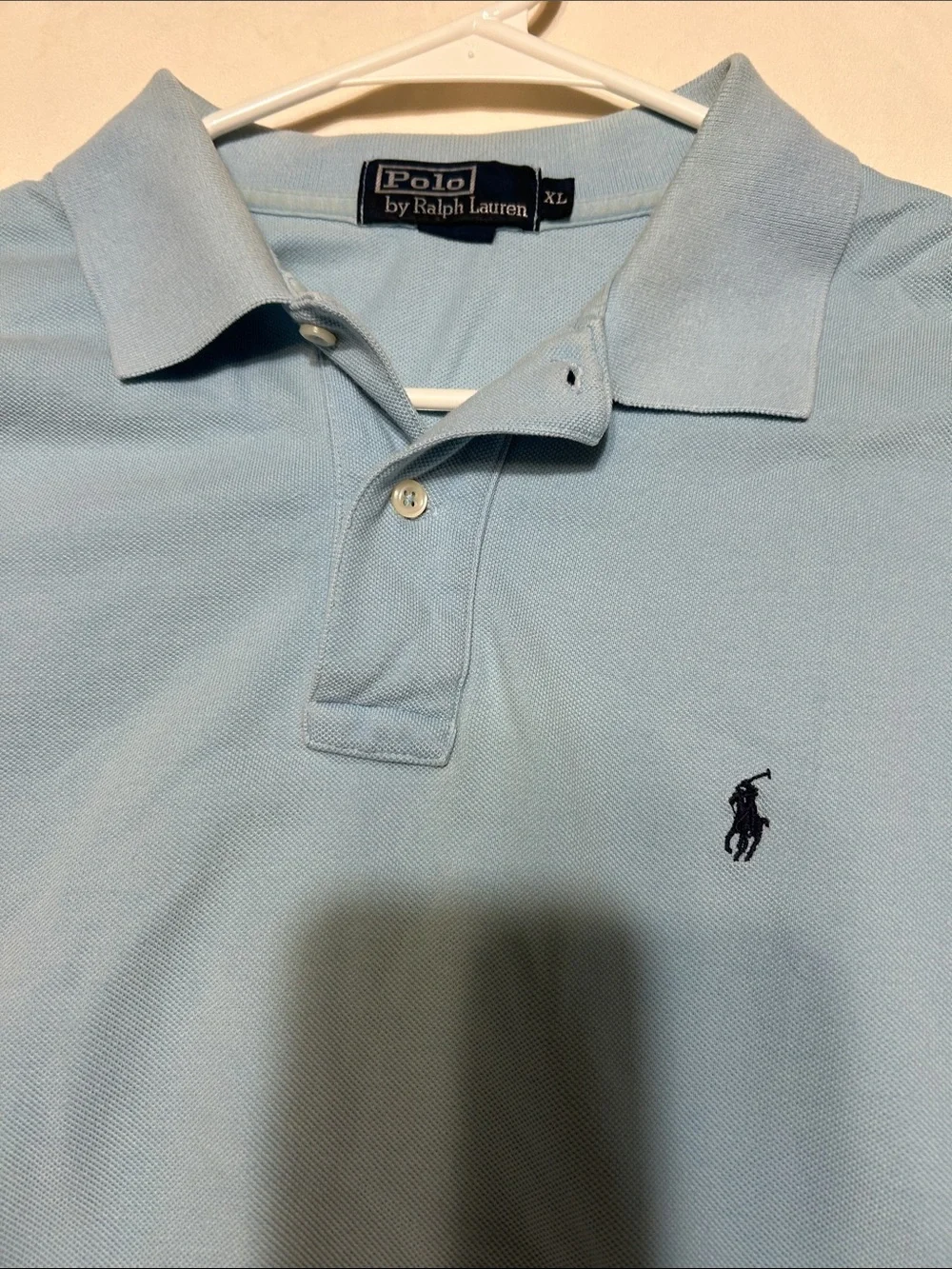 Polo by Ralph Lauren Light Blue Men's Polo Shirt